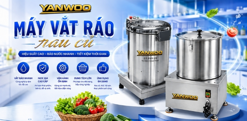 Máy vắt ráo rau củ