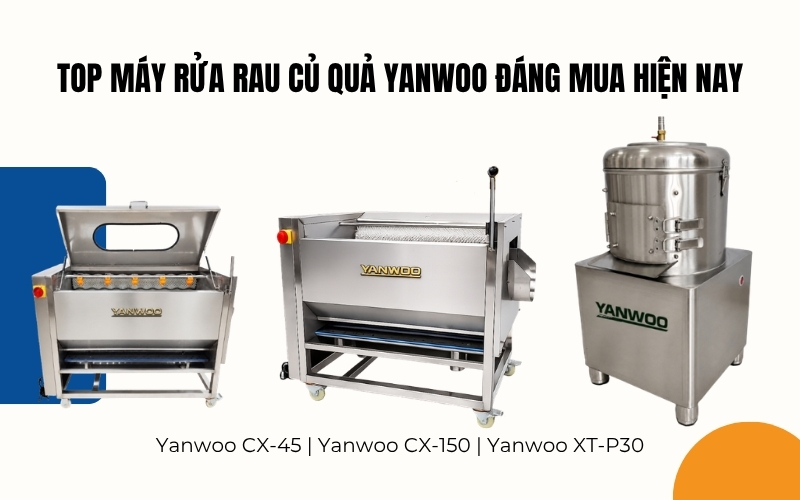 Top máy rửa rau củ quả Yanwoo đáng mua hiện nay