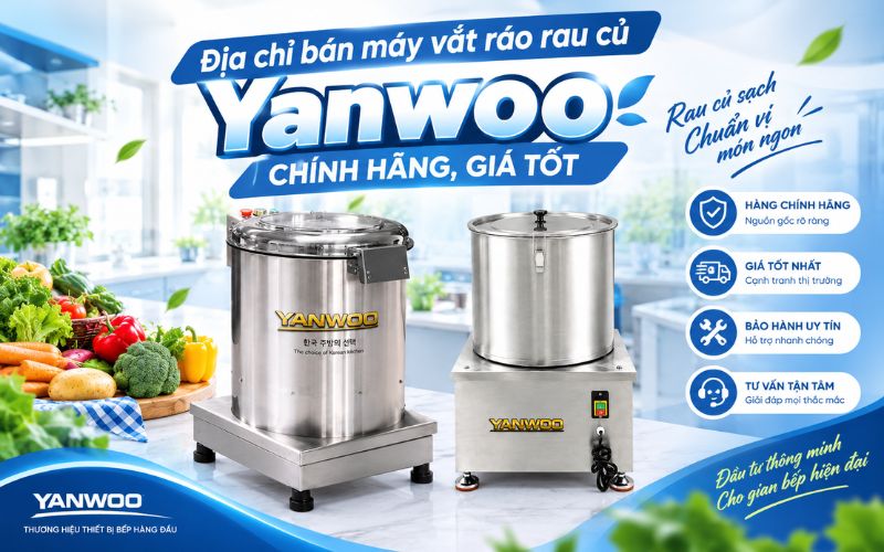 Địa chỉ bán máy vắt ráo rau củ Yanwoo chính hãng, giá tốt