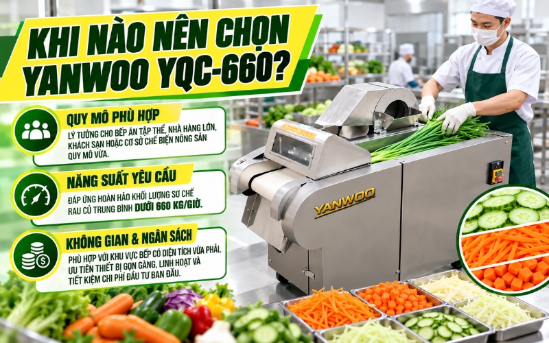 Khi nào nên chọn Yanwoo YQC-660?