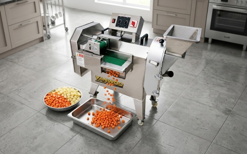 Máy thái rau củ đa năng inox 304 YANWOO YQC-803