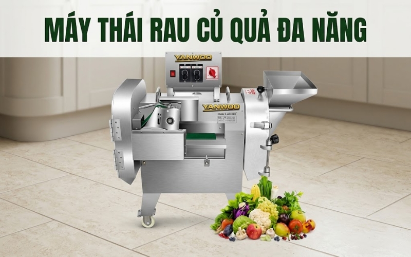 Máy thái rau củ quả đa năng