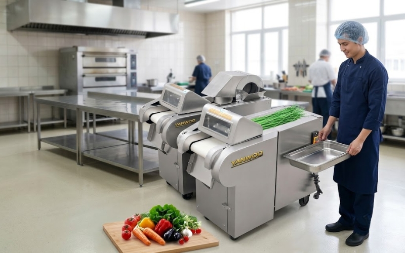 Máy thái rau củ Yanwoo YQC-660