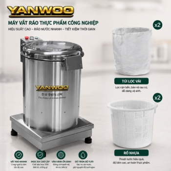 Máy vắt ráo rau củ Yanwoo XT-35