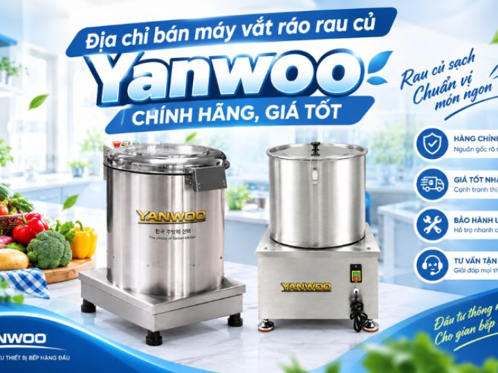 Địa chỉ bán máy vắt ráo rau củ Yanwoo chính hãng, giá tốt