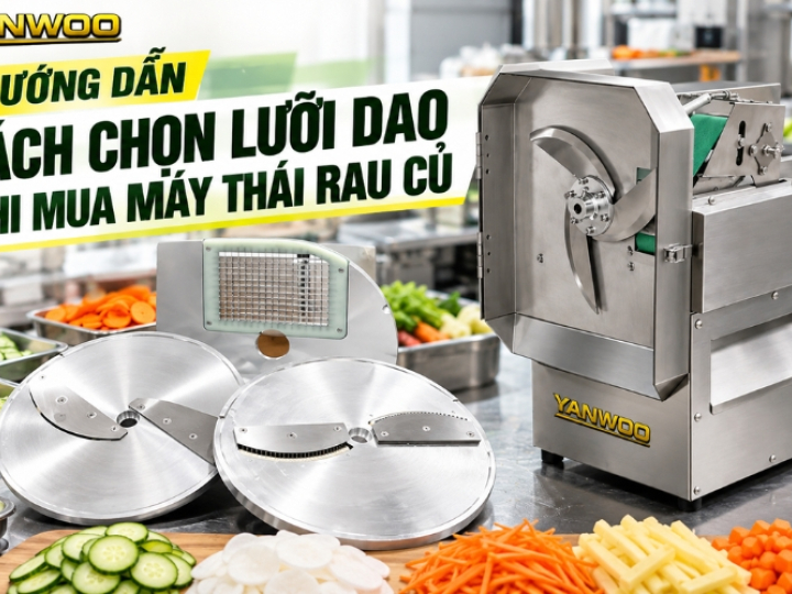 Hướng Dẫn Cách Chọn Lưỡi Dao Khi Mua Máy Thái Rau Củ