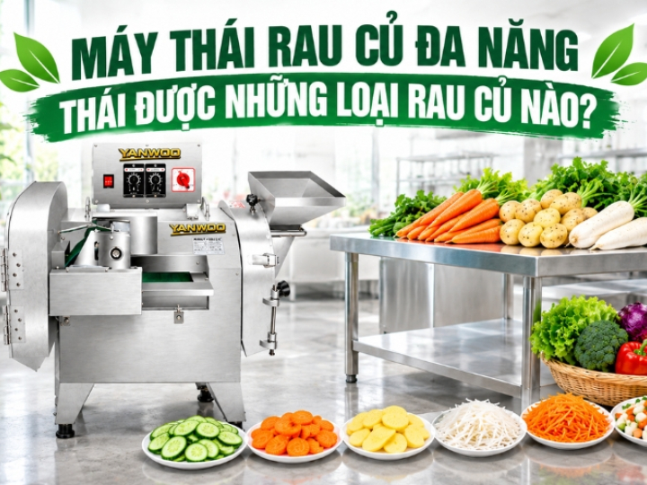 Máy Thái Rau Củ Đa Năng Thái Được Những Loại Rau Củ Nào?